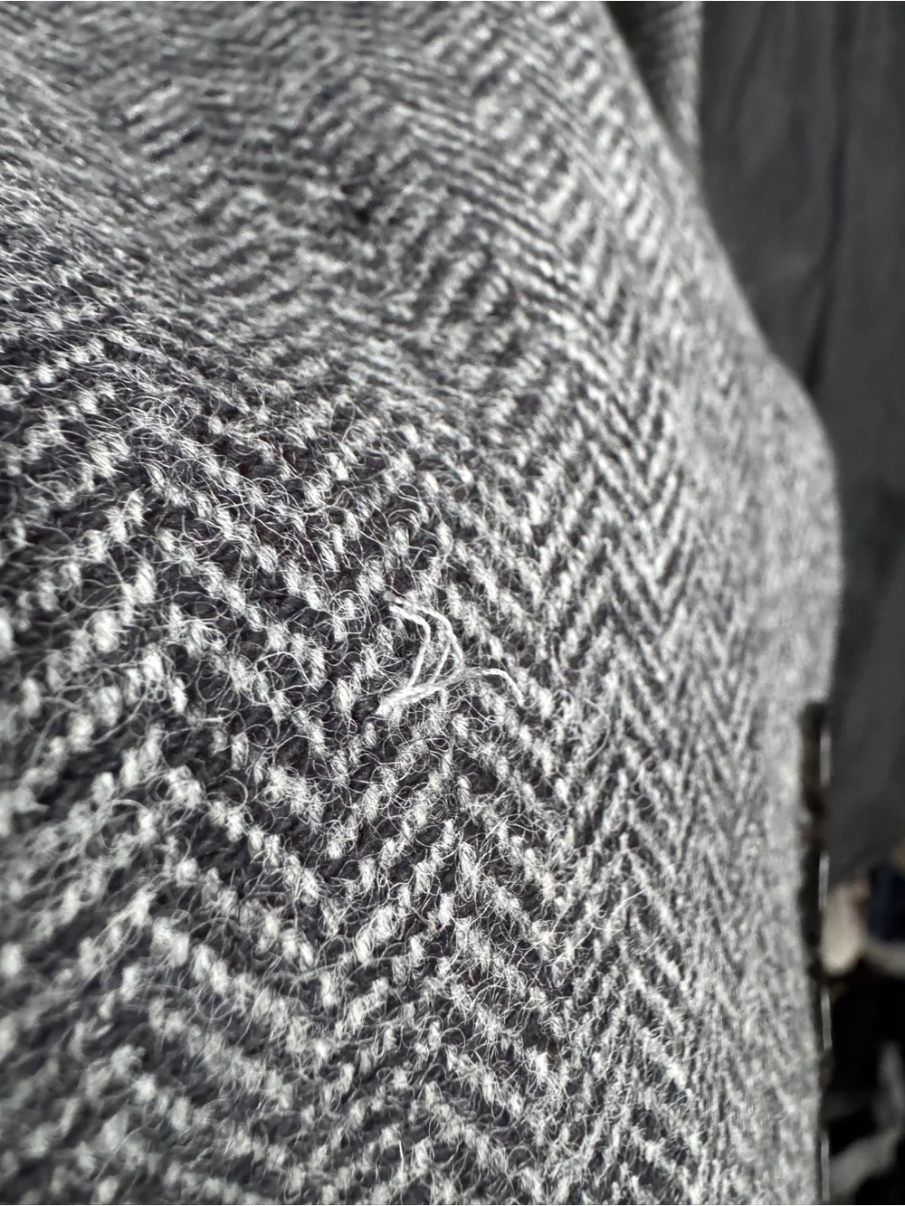 J.Crew Ludlow Gray Herringbone Wool Blazer 44R Slim